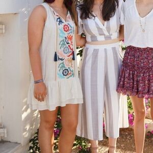 THML Embroidered cover up